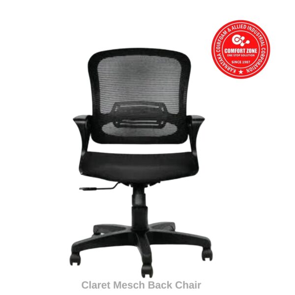 Claret Mesh Back Chair