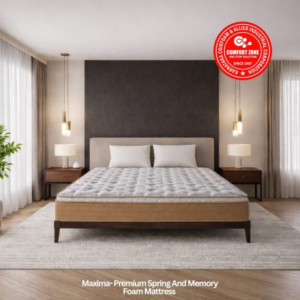 Maxima - Premium Spring And Memory Foam Mattress